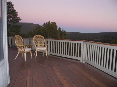 View of the Front Deck